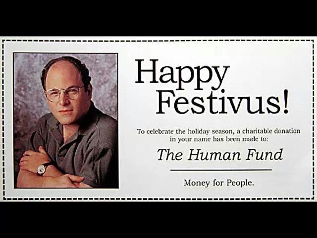 Happy Festivus! 🎉